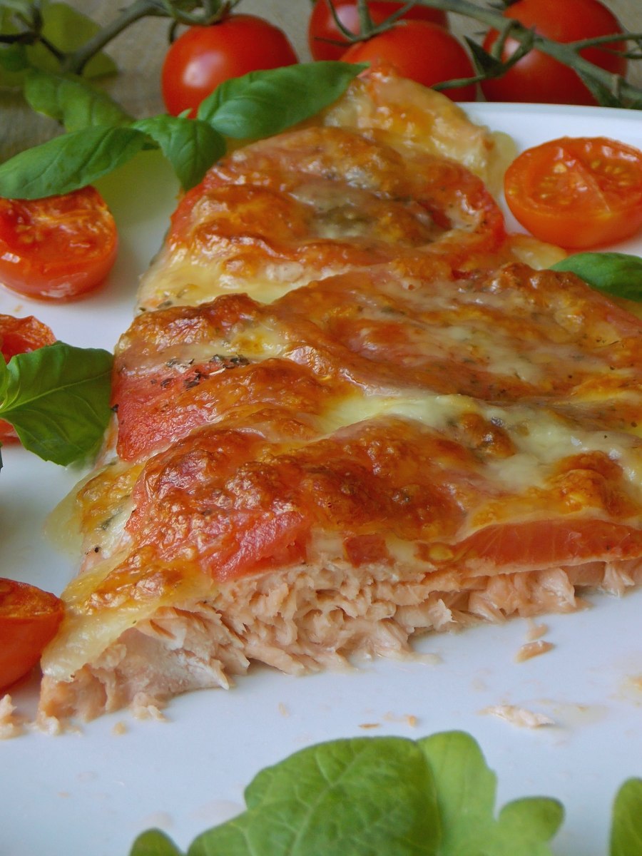 Филе горбуши под шубой в духовке