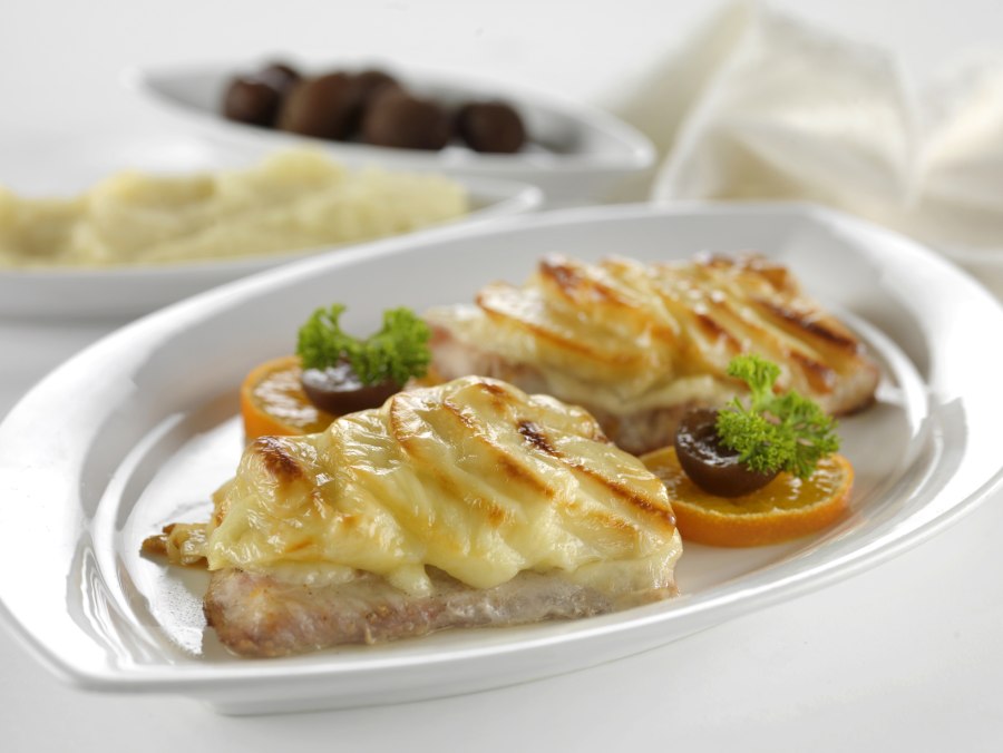 Филе трески в "бризоле"