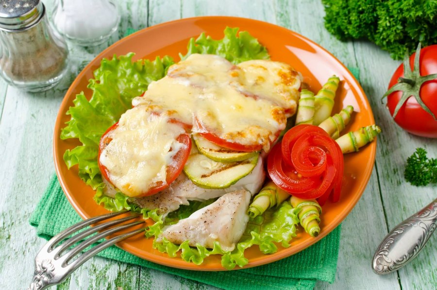 Горбуша под сыром в духовке