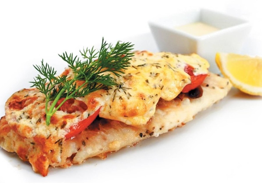 Горбуша под сыром