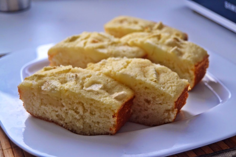 Греческий апельсиновый пирог Ревани