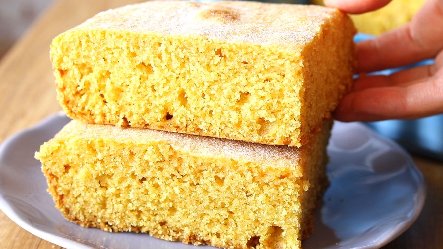 Апельсиновый манник постный