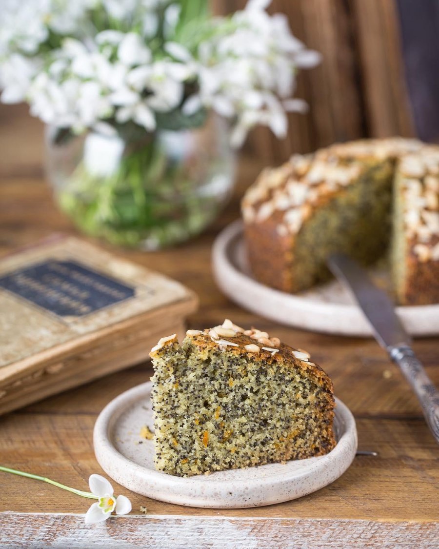 Манник с маком и апельсином