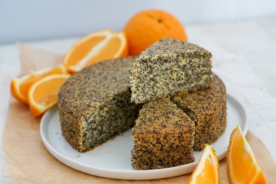 Пирог апельсиновый манник