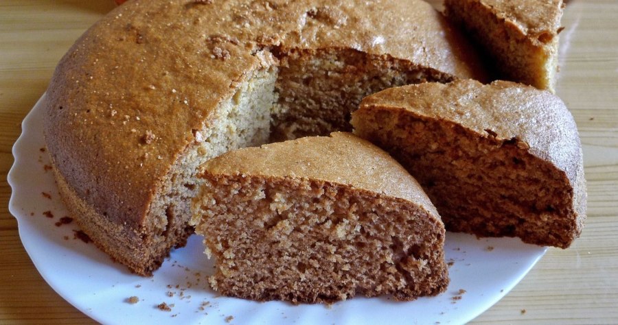 Постный манник на апельсиновом соке