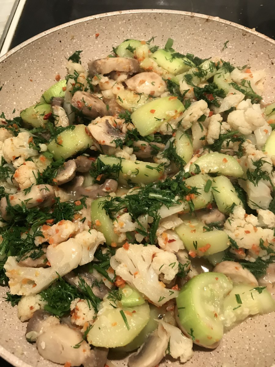 Цукини тушеные