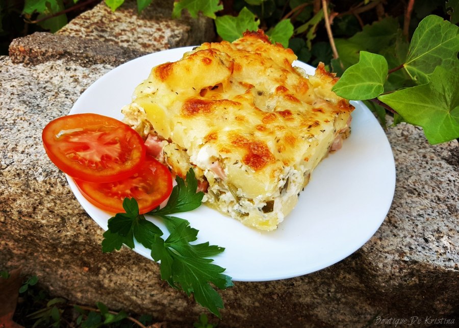 Рыба, запеченная в сметане