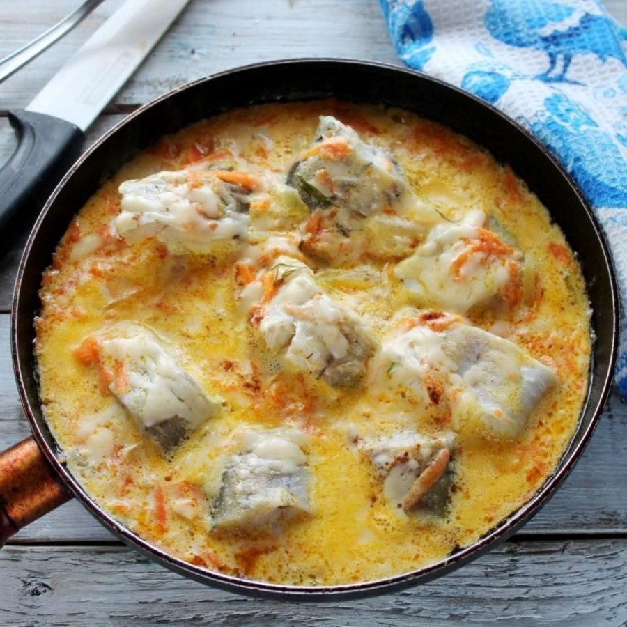 Форель в сливочном соусе