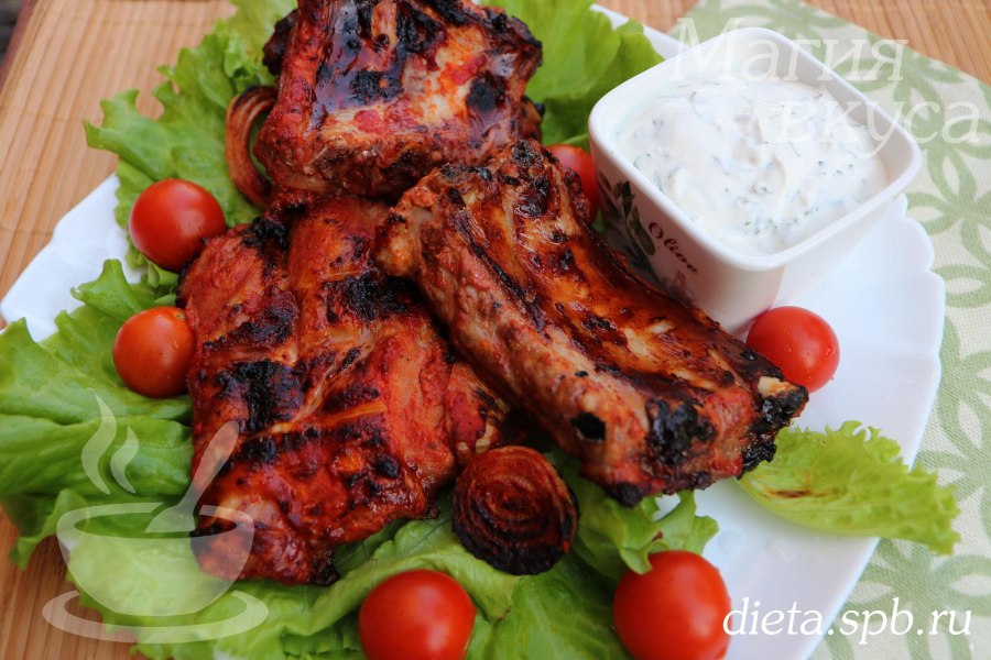 Бараньи ребрышки "Бацзяо"