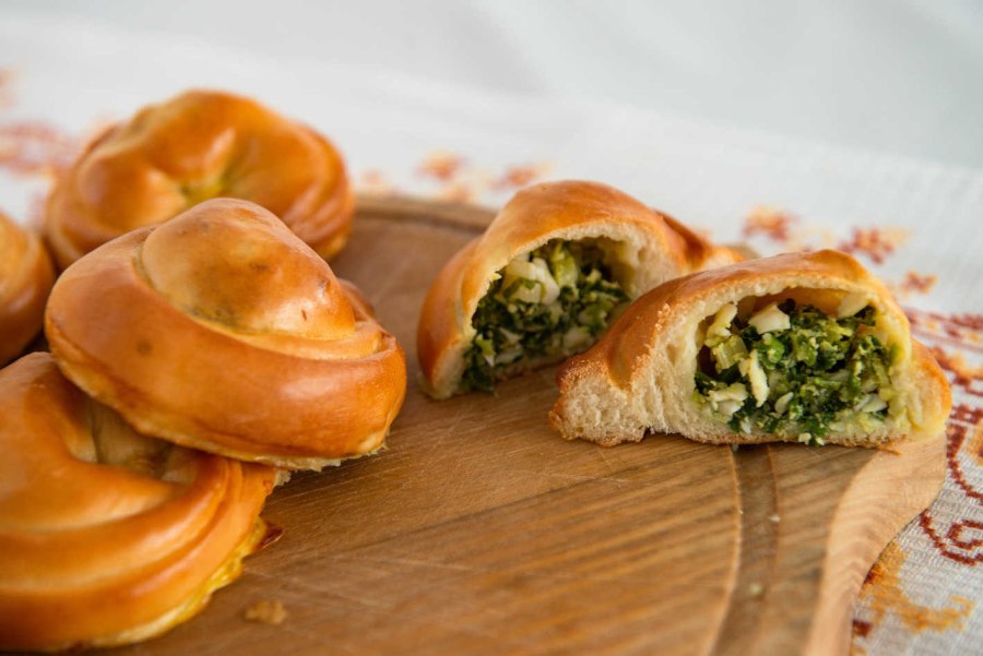 Начинка из яиц с зеленым луком