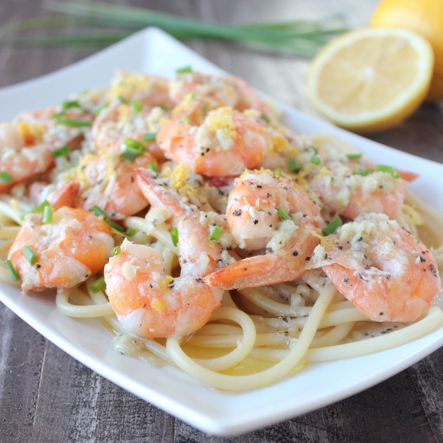 Креветки в сливочном соусе