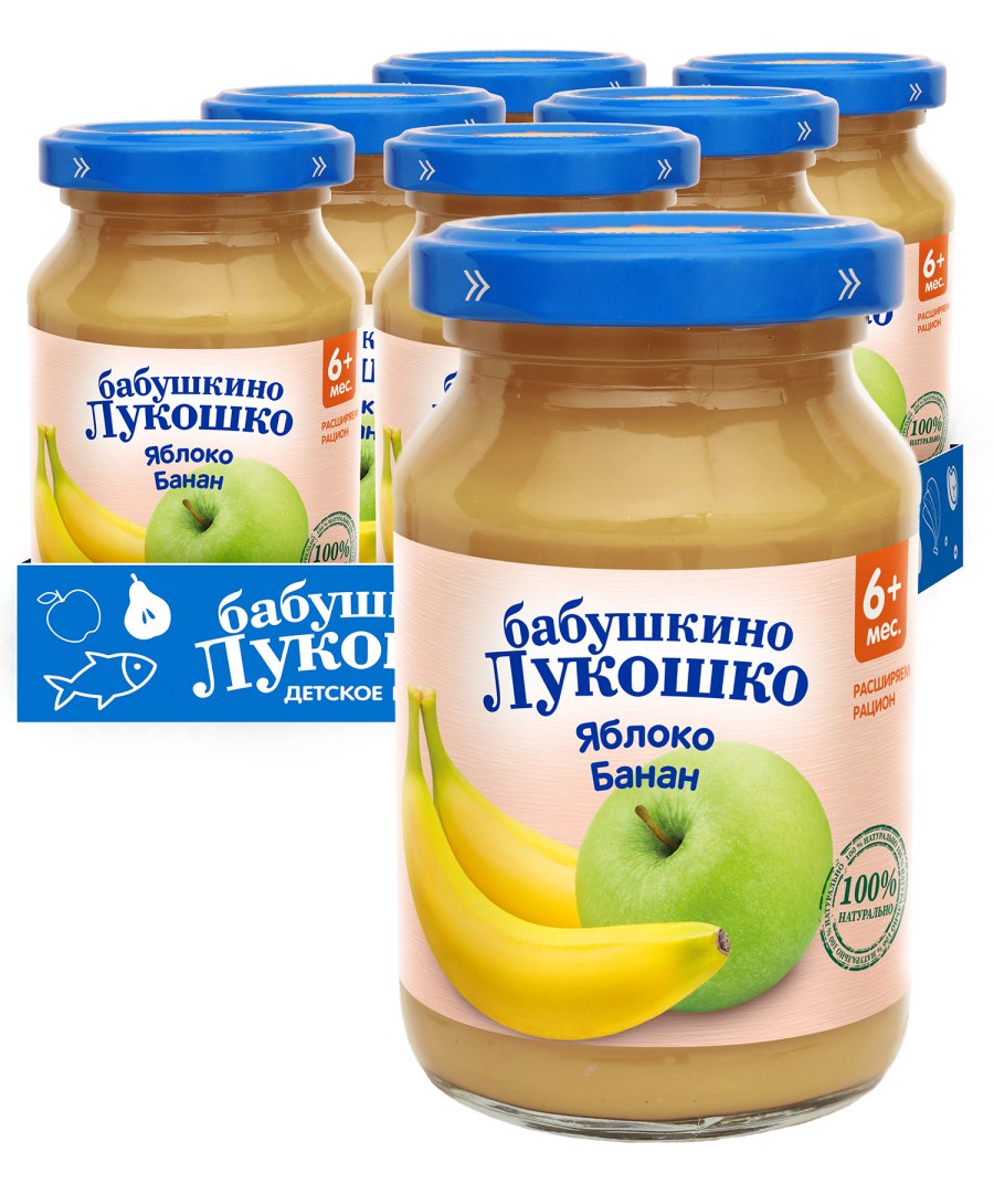 Тема фруктовое пюре 90 груша яблоко