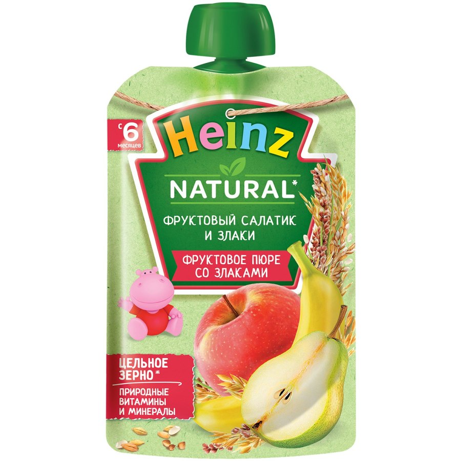 Пюре Бабушкино лукошко яблоко-абрикос (с 5 месяцев) 190 г, 6 шт.