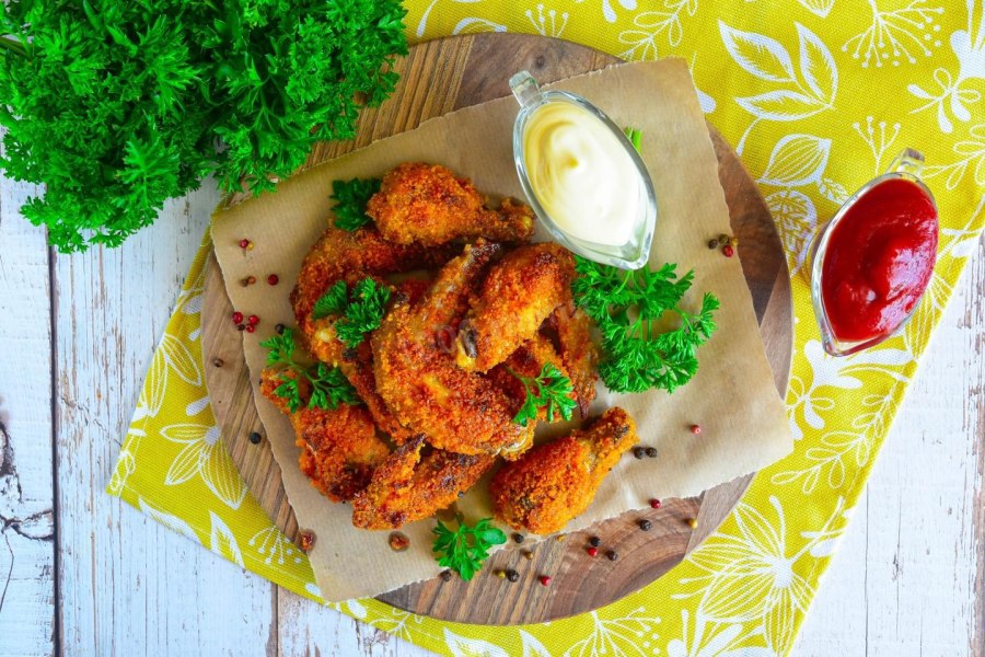 Курица в хрустящей панировке