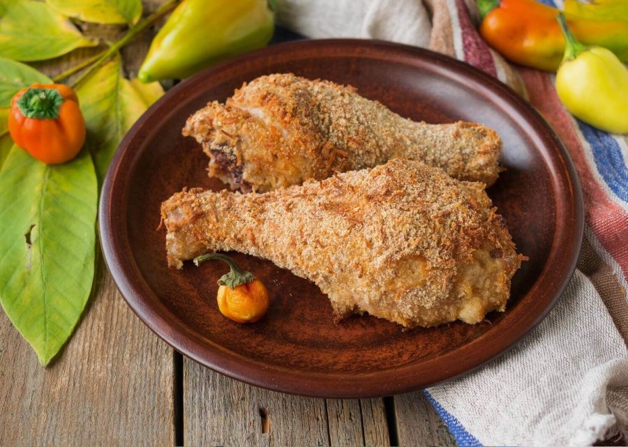 Курица во фритюре