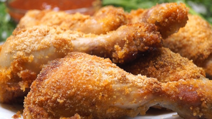 Куриные голени в панировке