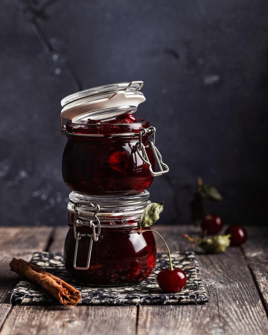 Вишневый джем на агар-агаре