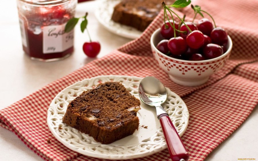 Вишневое варенье пятиминутка