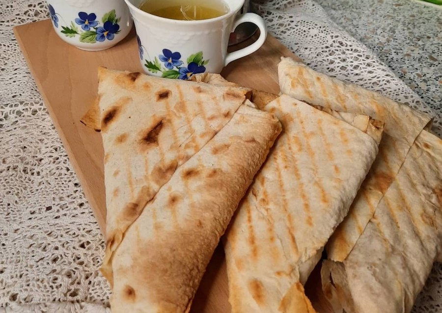 Конвертики в лаваше