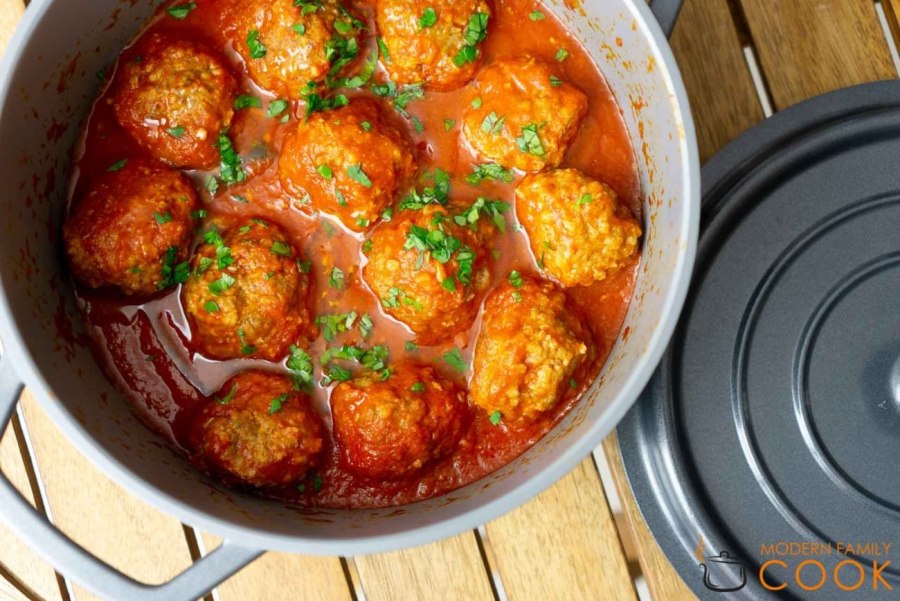 Тефтели из говяжьего фарша на молоке