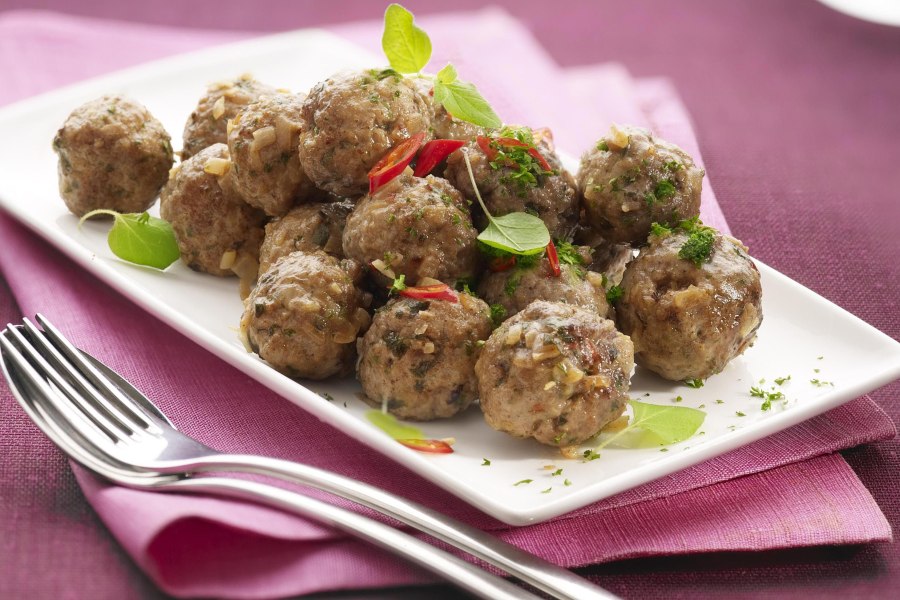 Шпинатные тефтели