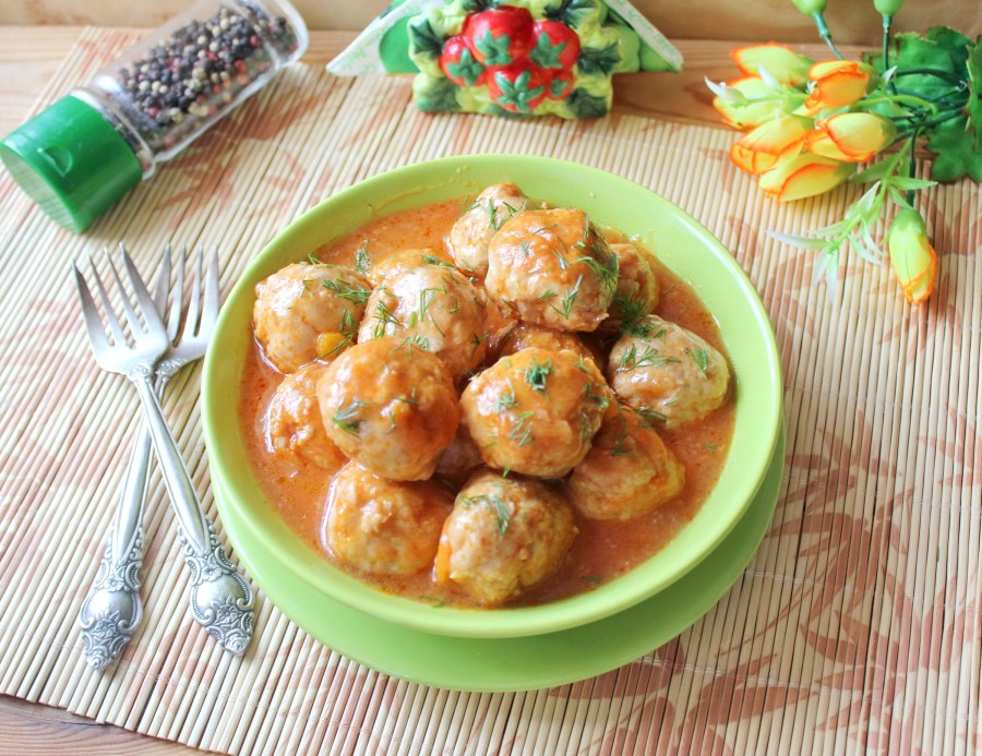 Фрикадельки из индейки