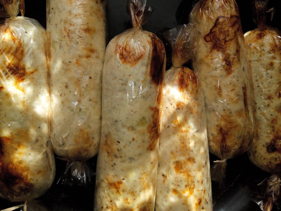 Колбаски в фольге