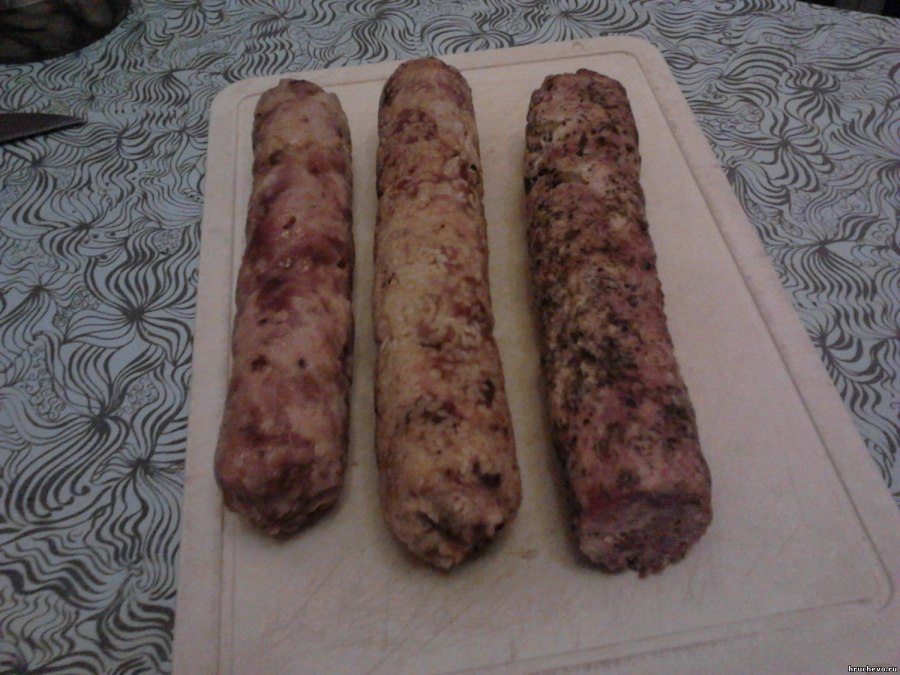 Купаты с говяжьими кишками