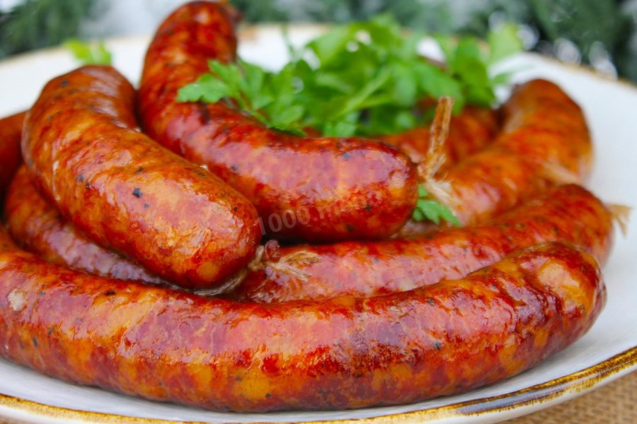 Домашние куриные сосисоны