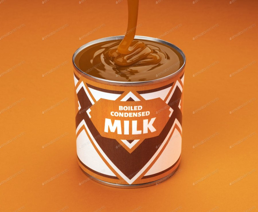 Сгущённое молоко и тепленое молоко