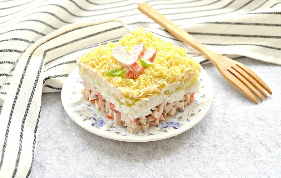 Салат остренькие Крабы