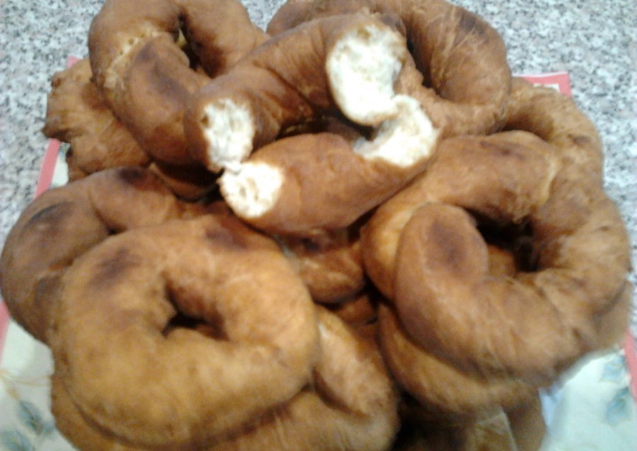 Пончики дрожжевые