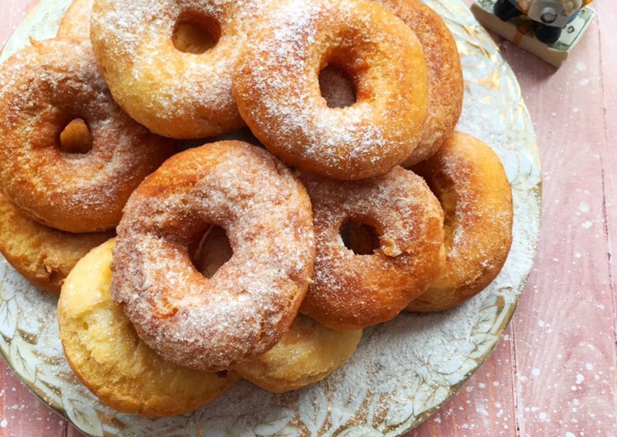 Пончики на кефире