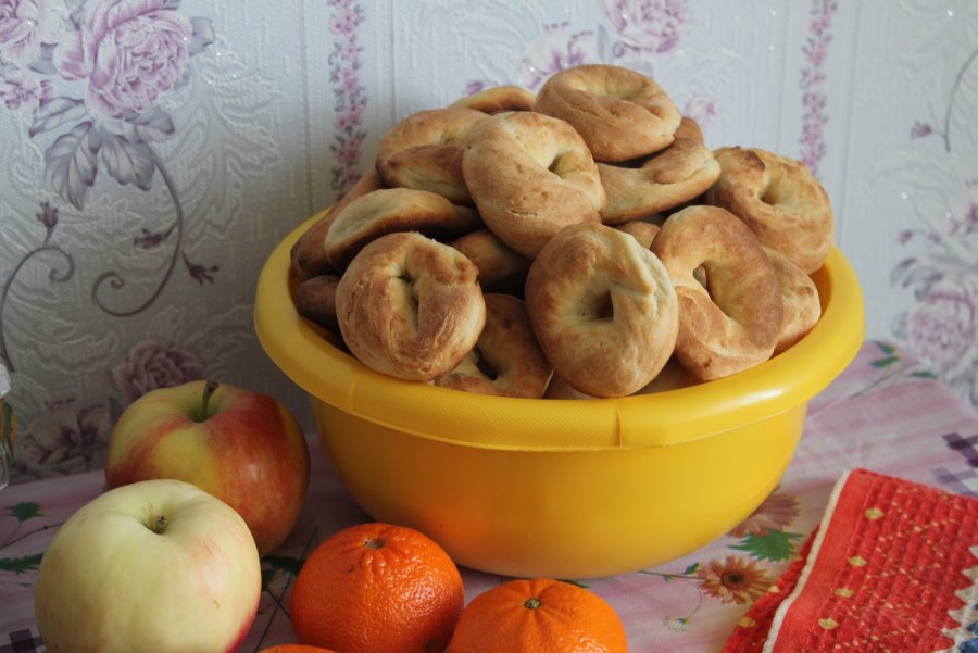 Калачи на сметане в духовке