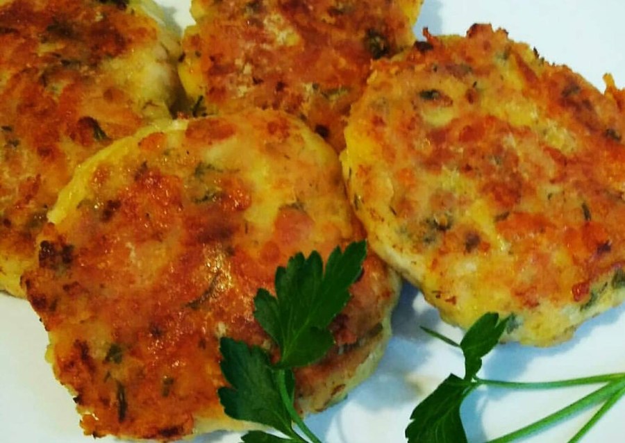 Куриные оладьи из куриной грудки