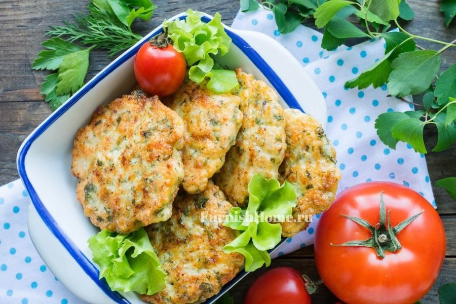 Биточки куриные