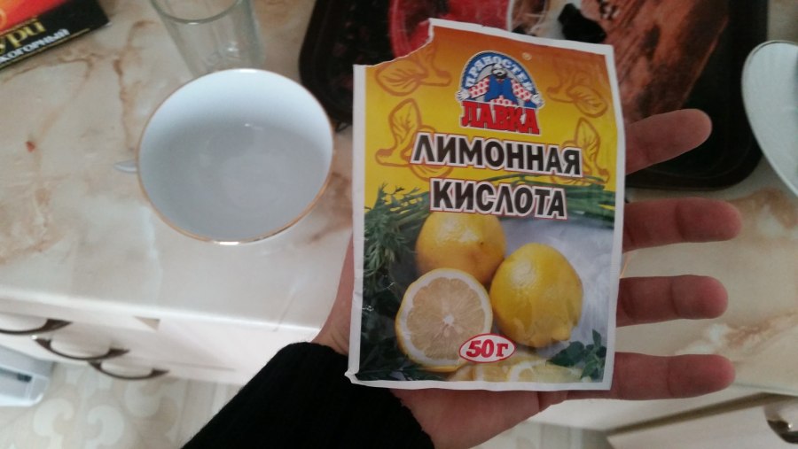 Касторка с лимонным соком