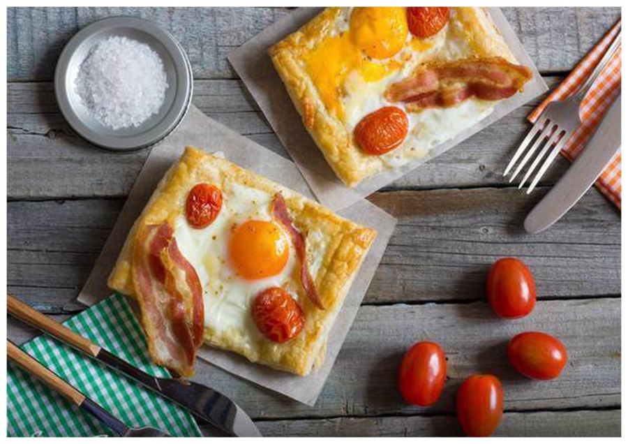 Пирог с беконом и сыром от Гузеевой Ларисы