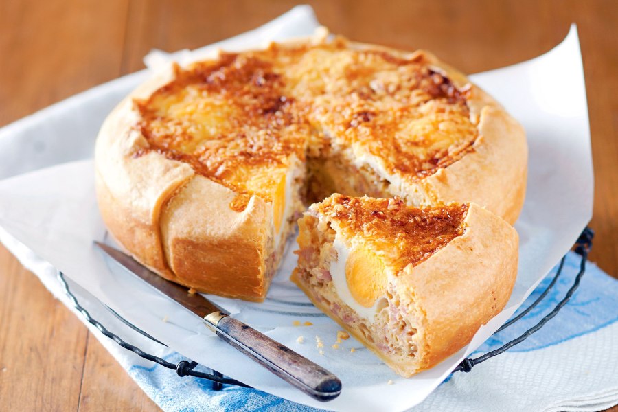 Пирог яичница