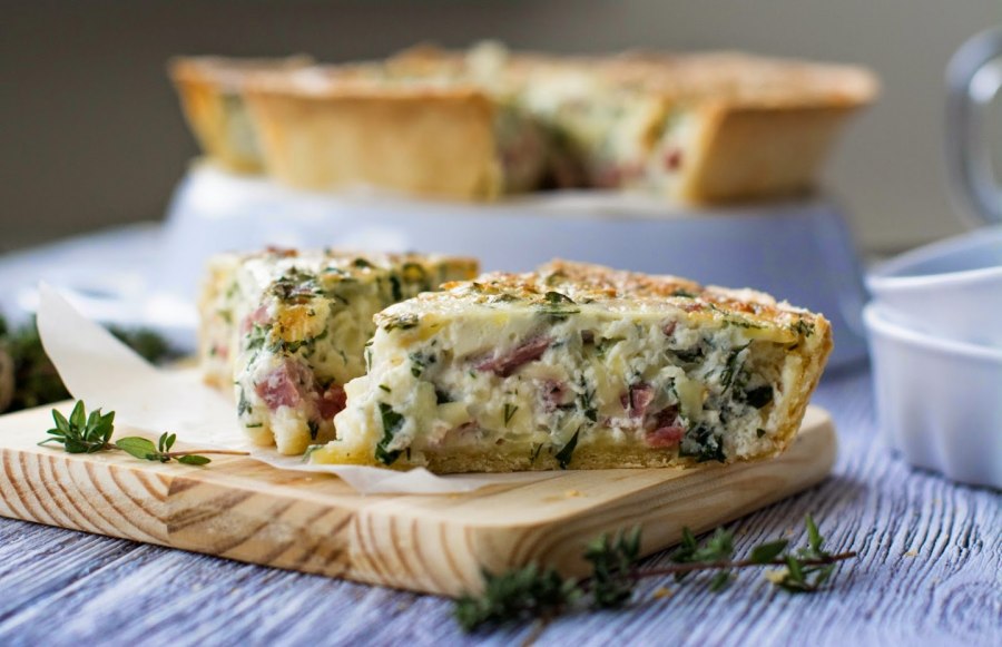 КИШ Лорен с беконом