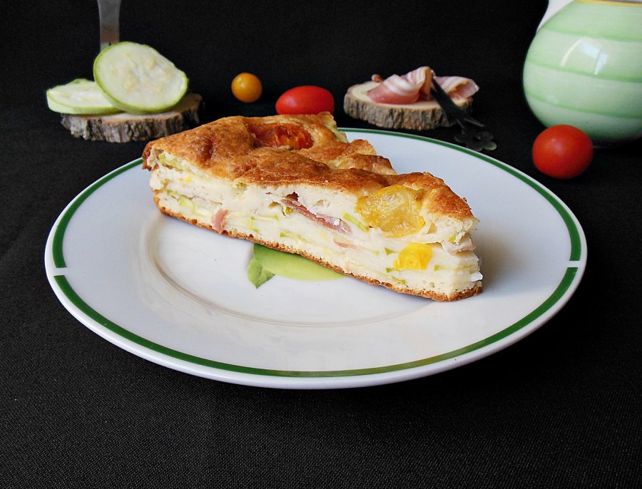 Пироги с беконом