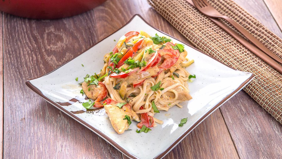 Сливочный соус лампа удон