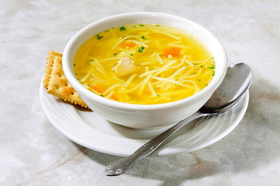 Суп вермишелевый с курицей