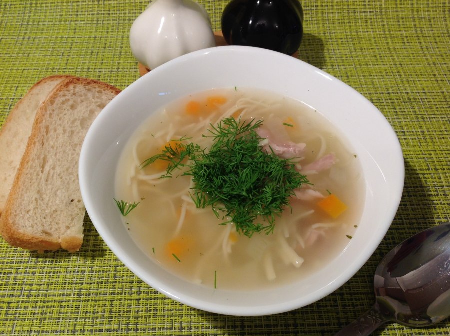 Итальянский куриный суп