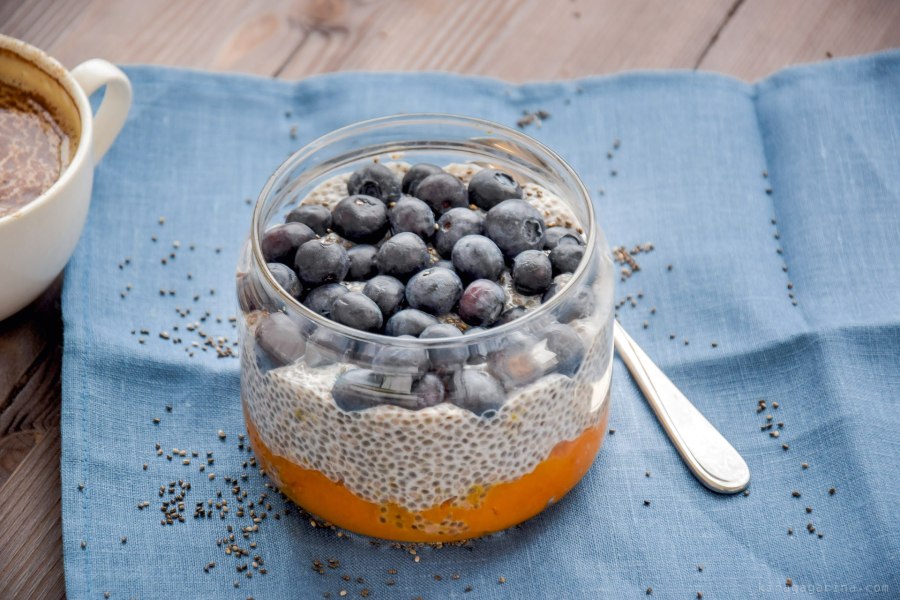 Пудинг с семенами чиа