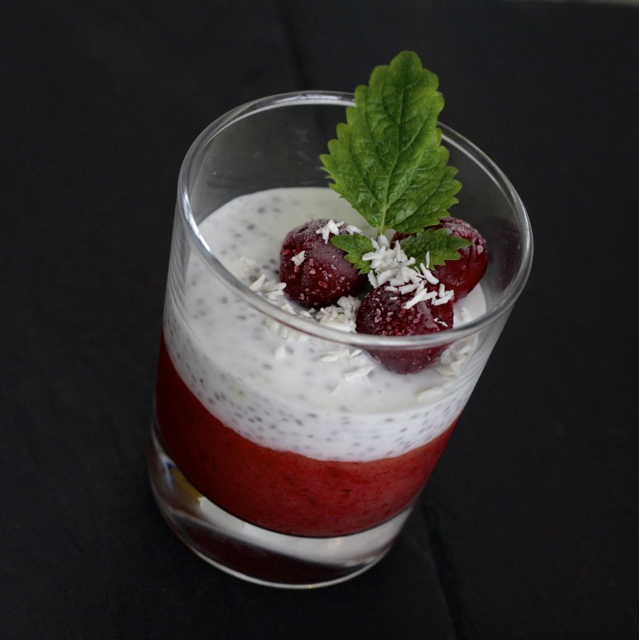 Трайфл с семенами чиа