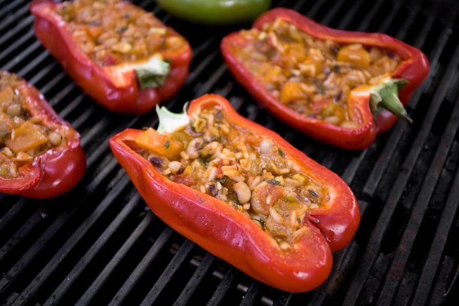 Дунганский перец фаршированный