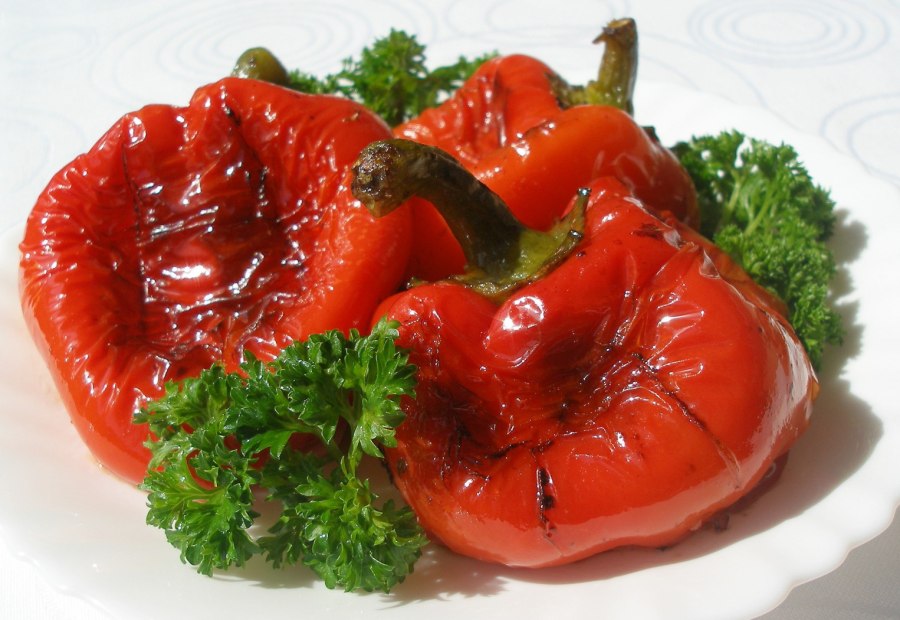 Перец на углях