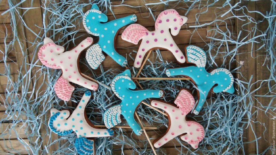 Имбирные пряники сердечки