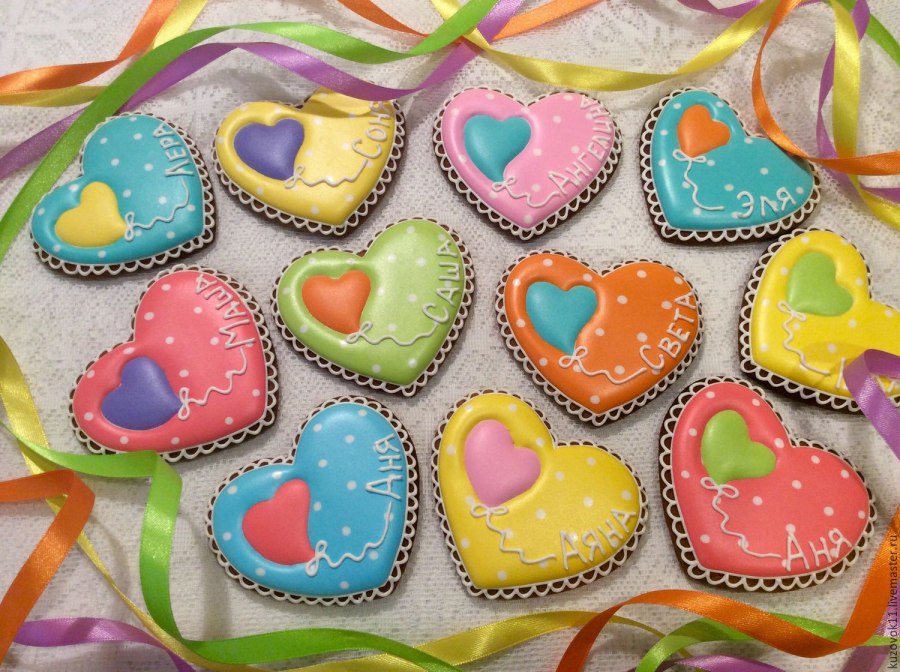 Пайпинг на пряниках